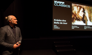 Karel Och at the opening of KVIFF Classics