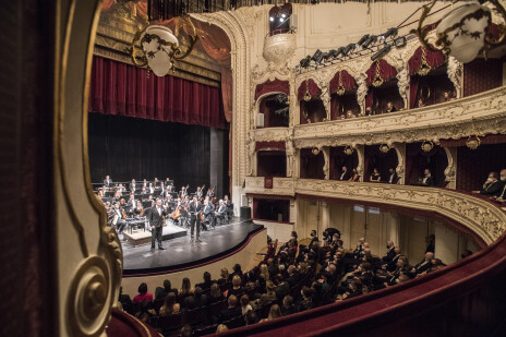 The Czech Philharmonic in Karlovy Vary Municipal Theatre